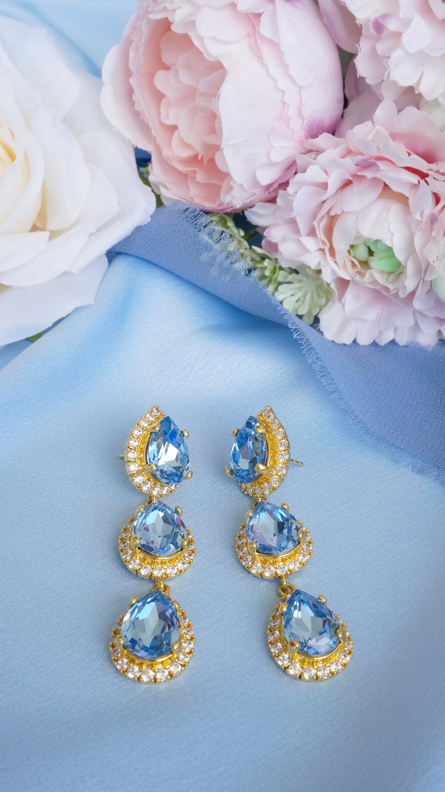 18k Gold Diana Earrings
