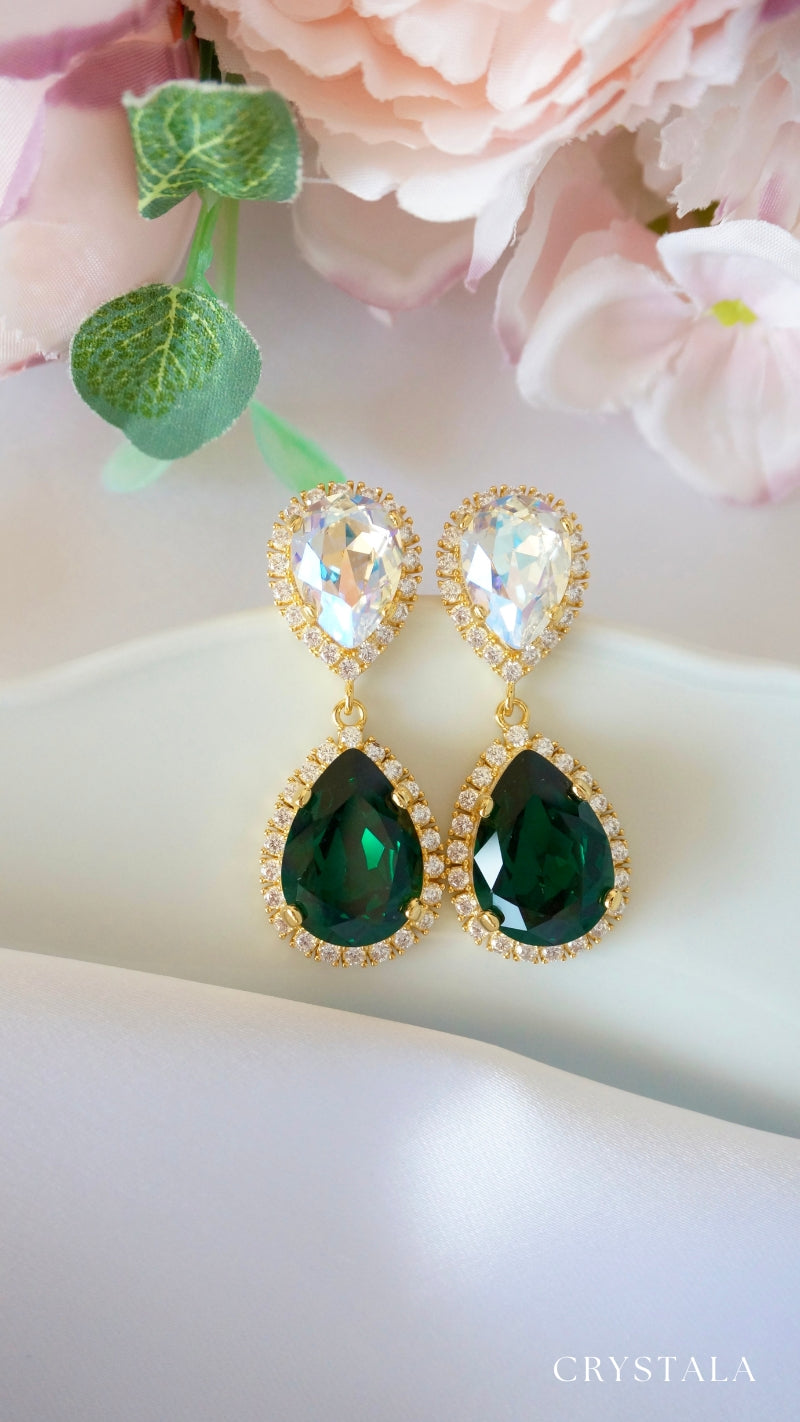 18k Gold Empress Earrings