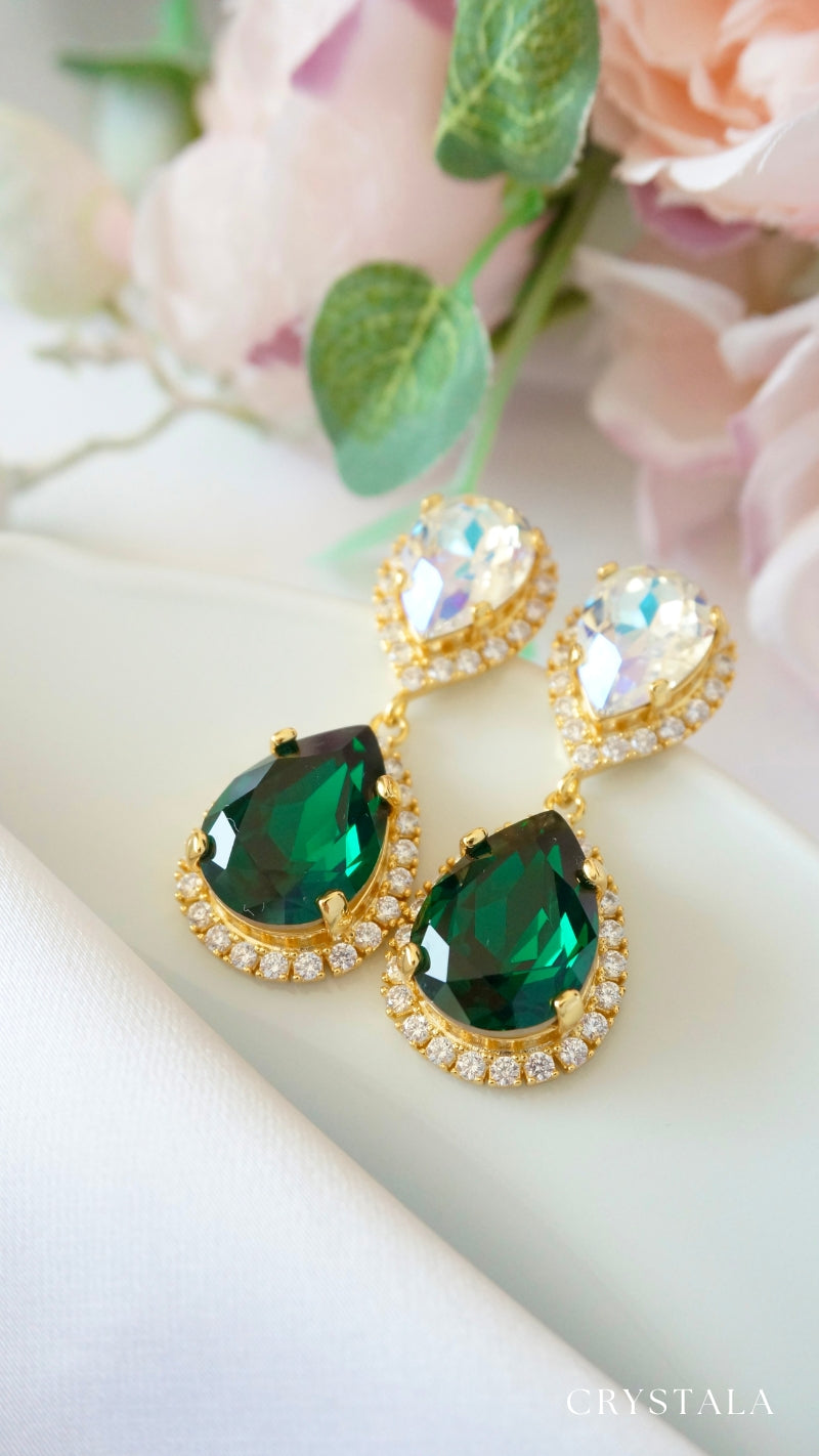 18k Gold Empress Earrings