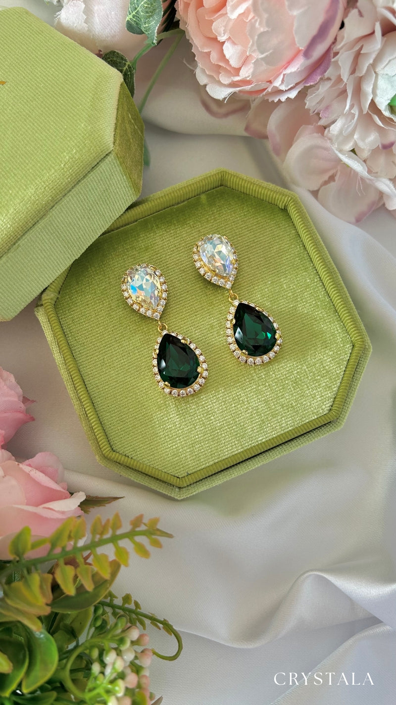 18k Gold Empress Earrings