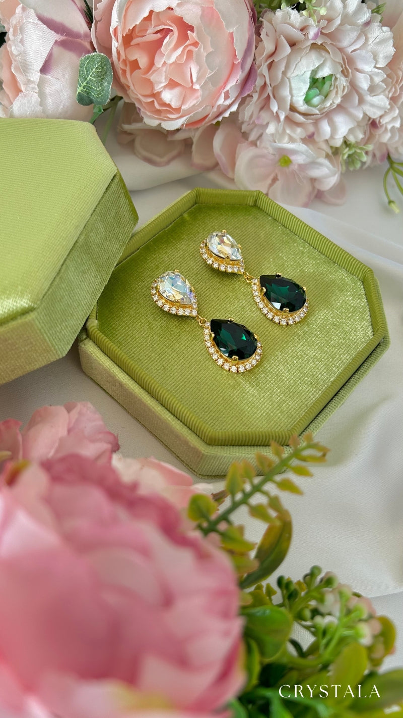18k Gold Empress Earrings