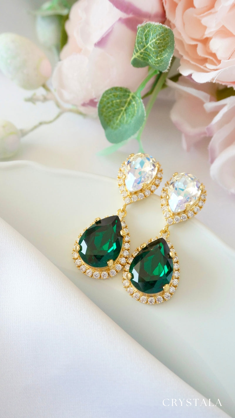 18k Gold Empress Earrings