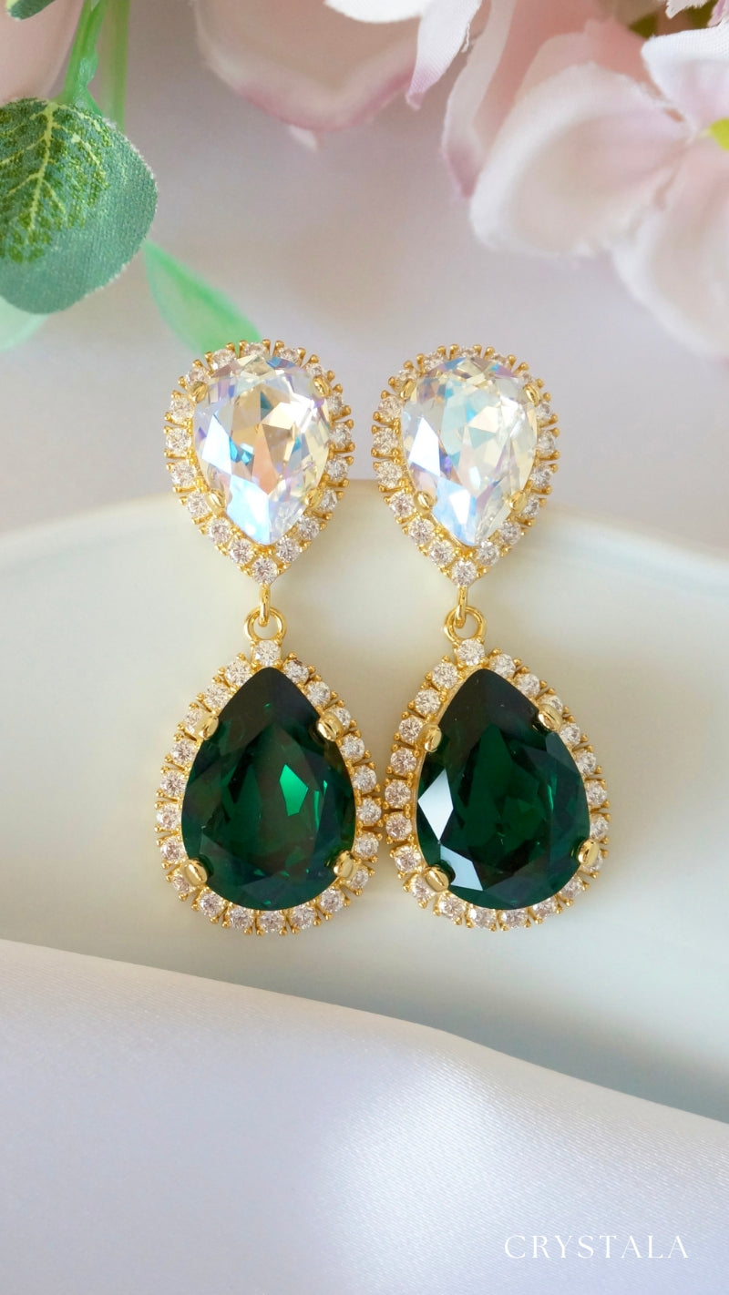18k Gold Empress Earrings
