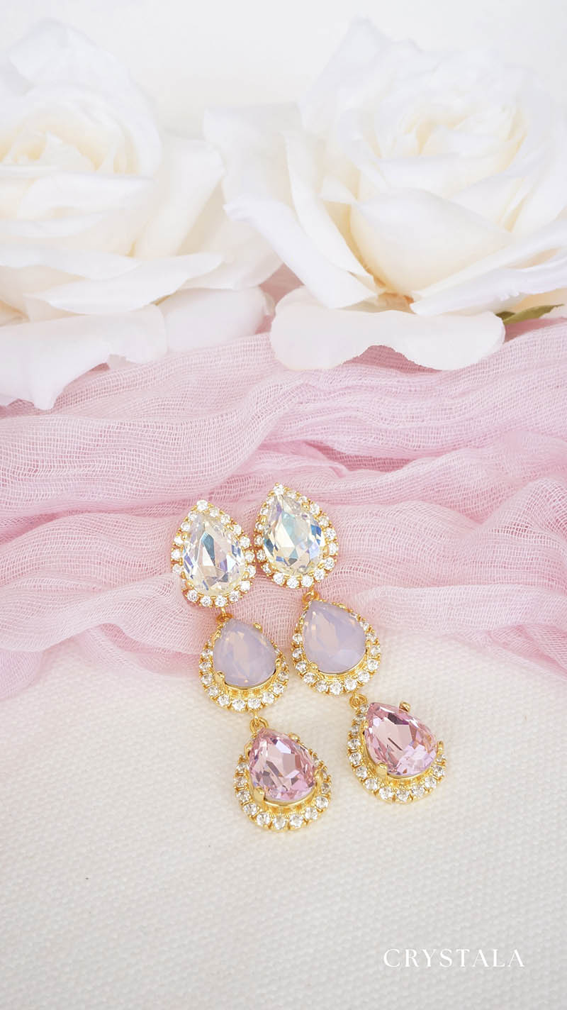 18k Gold Angelina Earrings