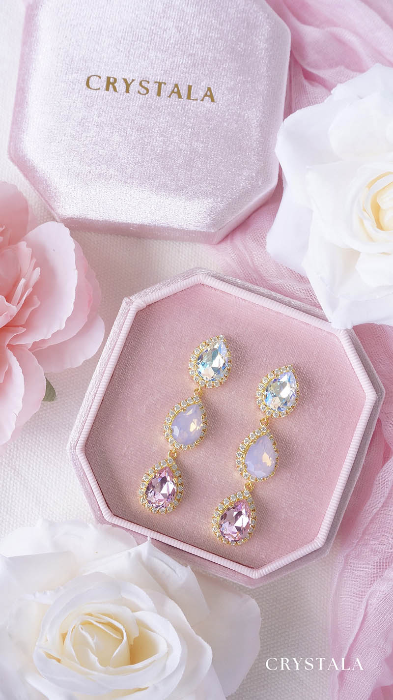 18k Gold Angelina Earrings