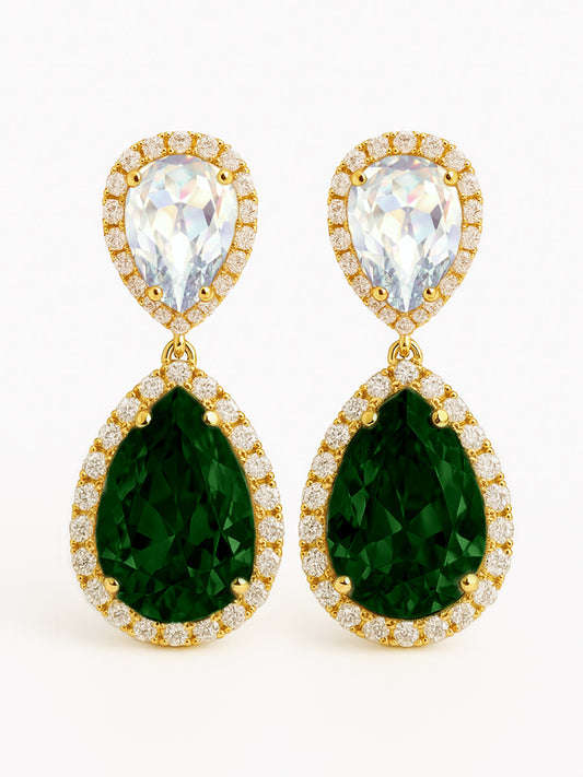 18k Gold Empress Earrings