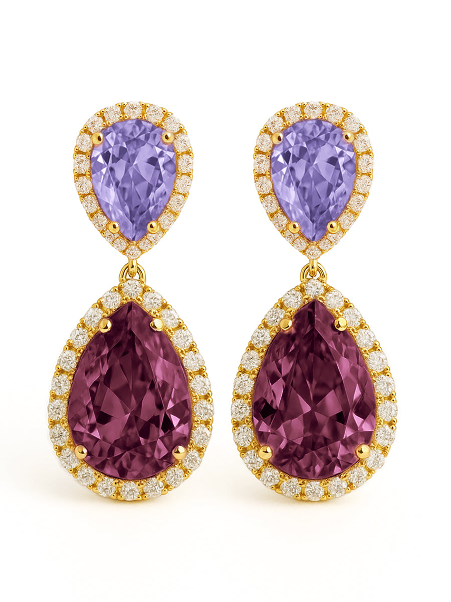 18k Gold Venice Earrings