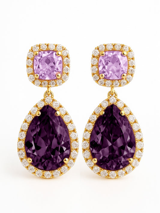 18k Gold Katherine Earings