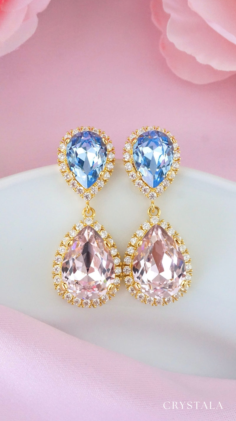 18k Gold Paris Earrings
