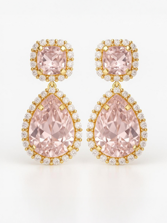18k  Gold Ivy Earrings