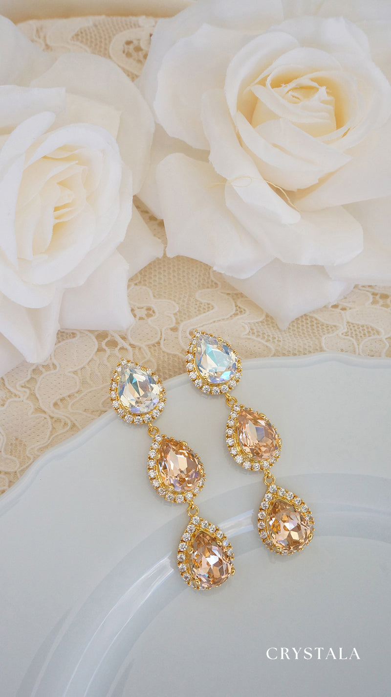 18k Gold Viviana Earrings