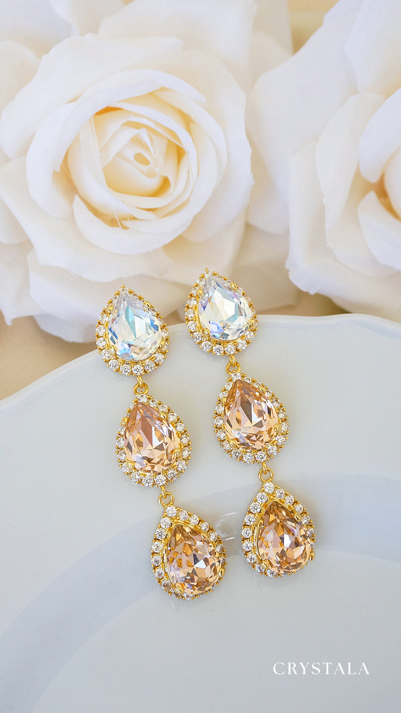 18k Gold Viviana Earrings