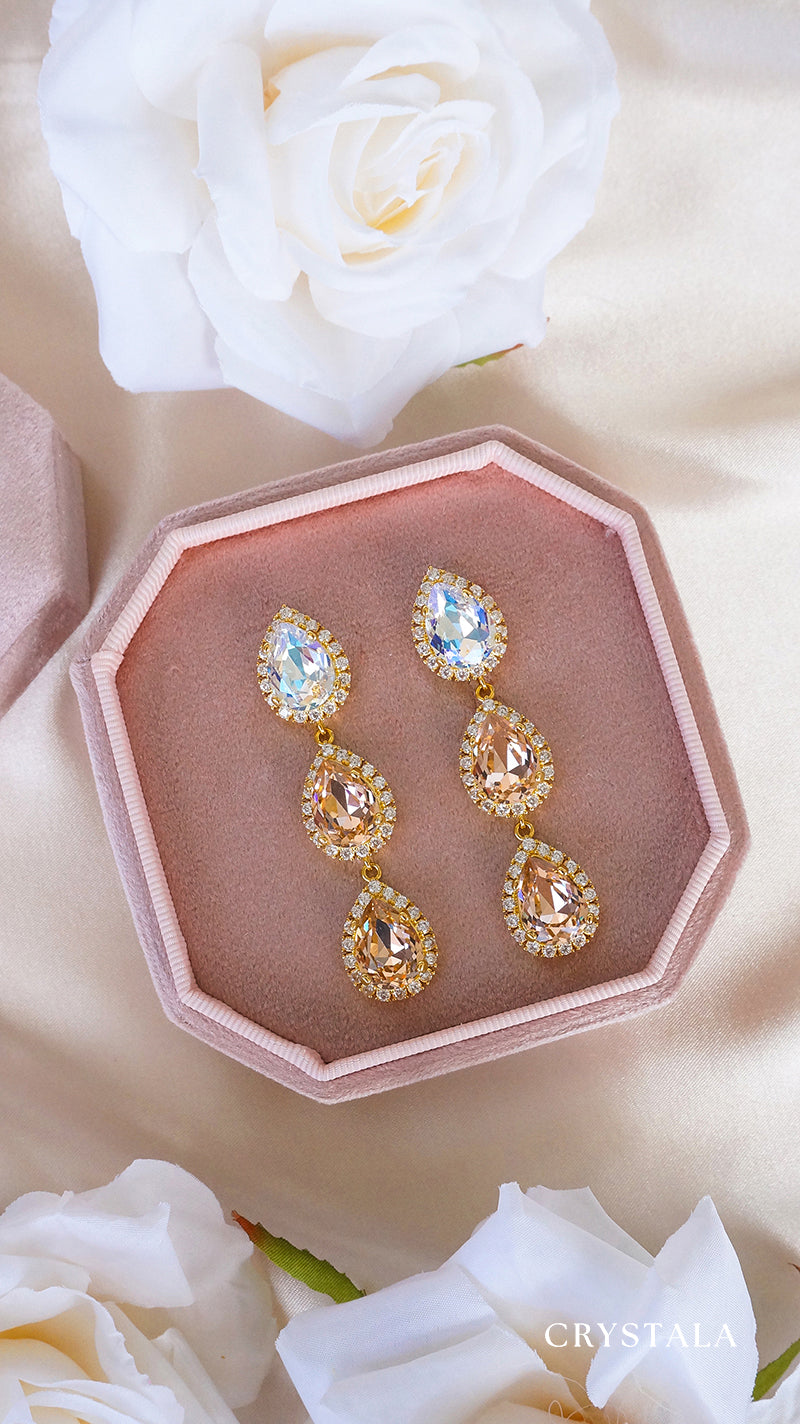 18k Gold Viviana Earrings