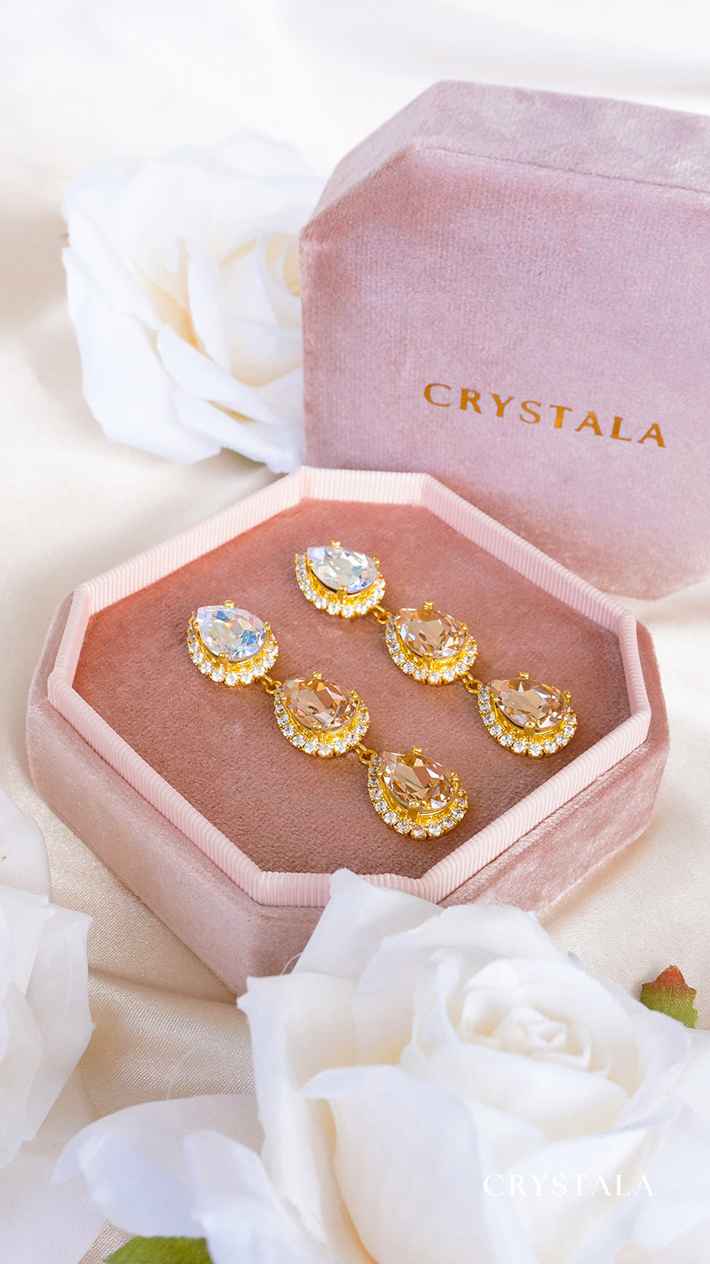 18k Gold Viviana Earrings