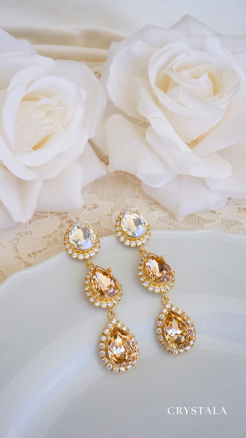 18k Gold Viviana Earrings
