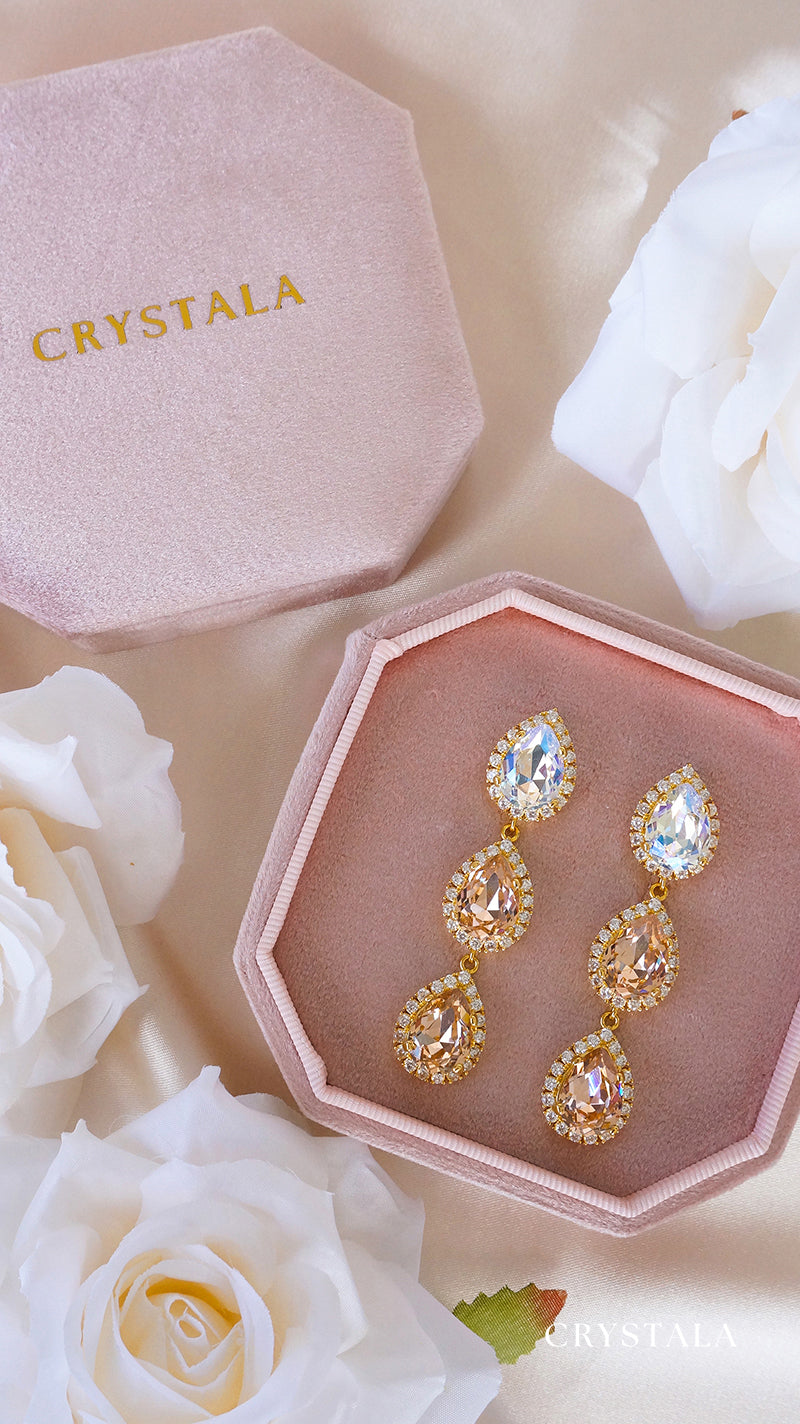 18k Gold Viviana Earrings