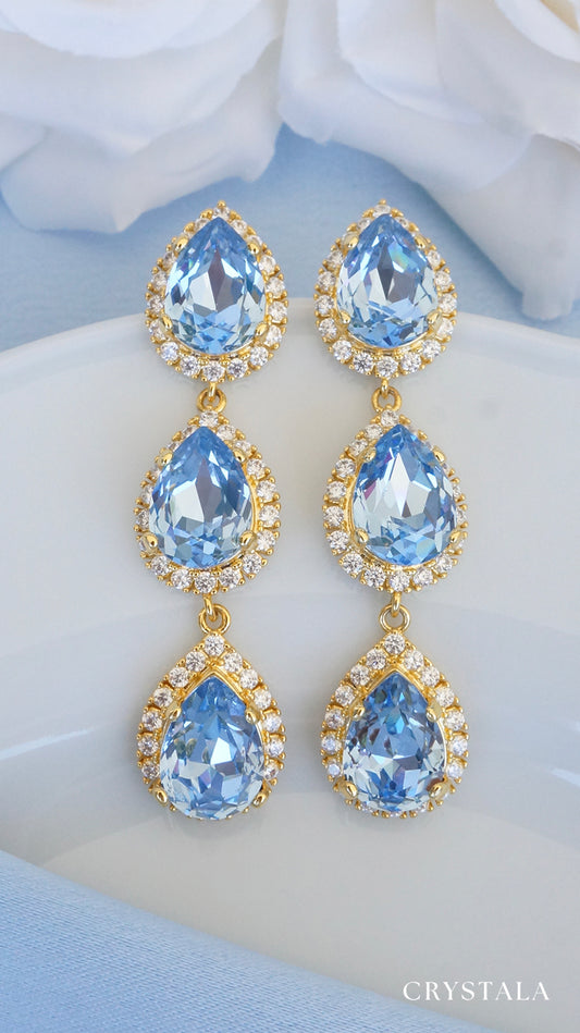 18k Gold Diana Earrings