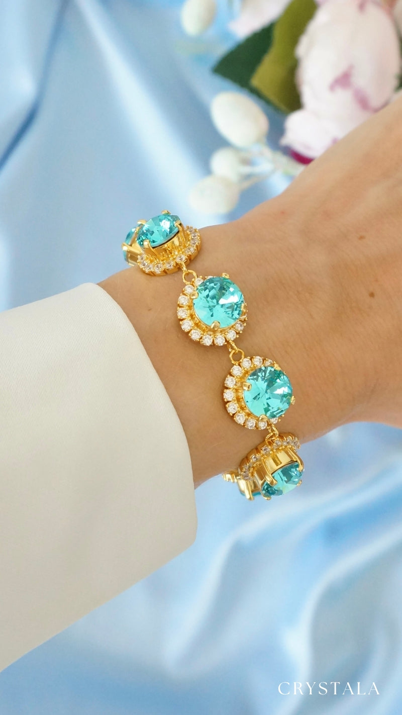 18k Gold Bluebell Bracelet