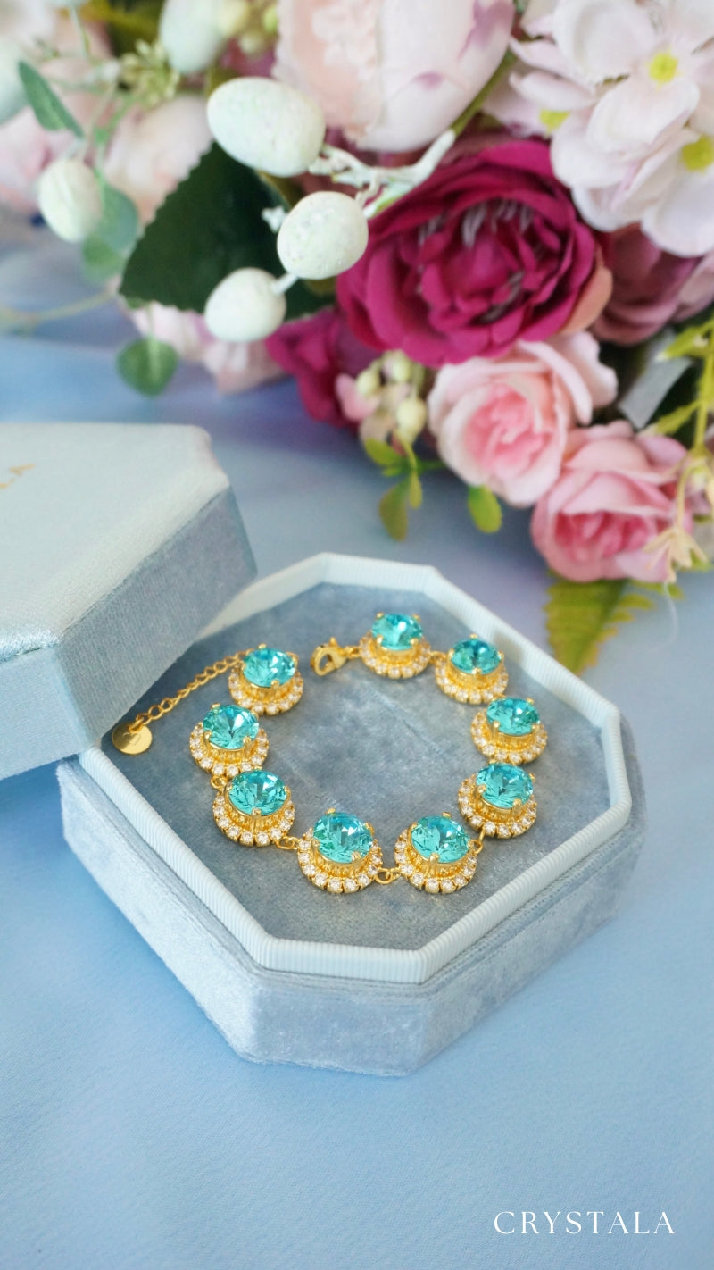 18k Gold Bluebell Bracelet