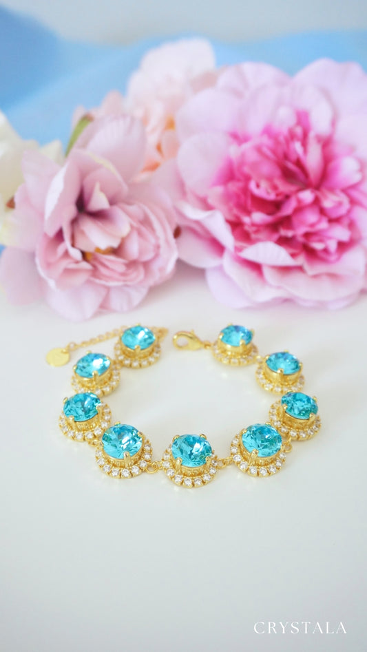 18k Gold Bluebell Bracelet