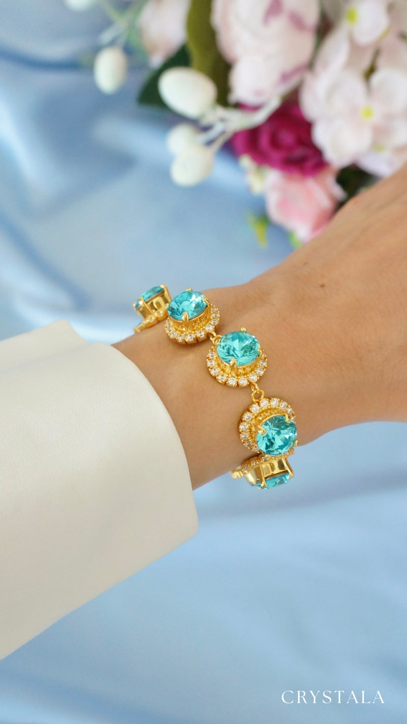 18k Gold Bluebell Bracelet