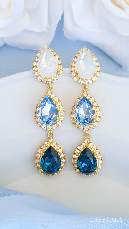 18k Gold Serenity Earrings
