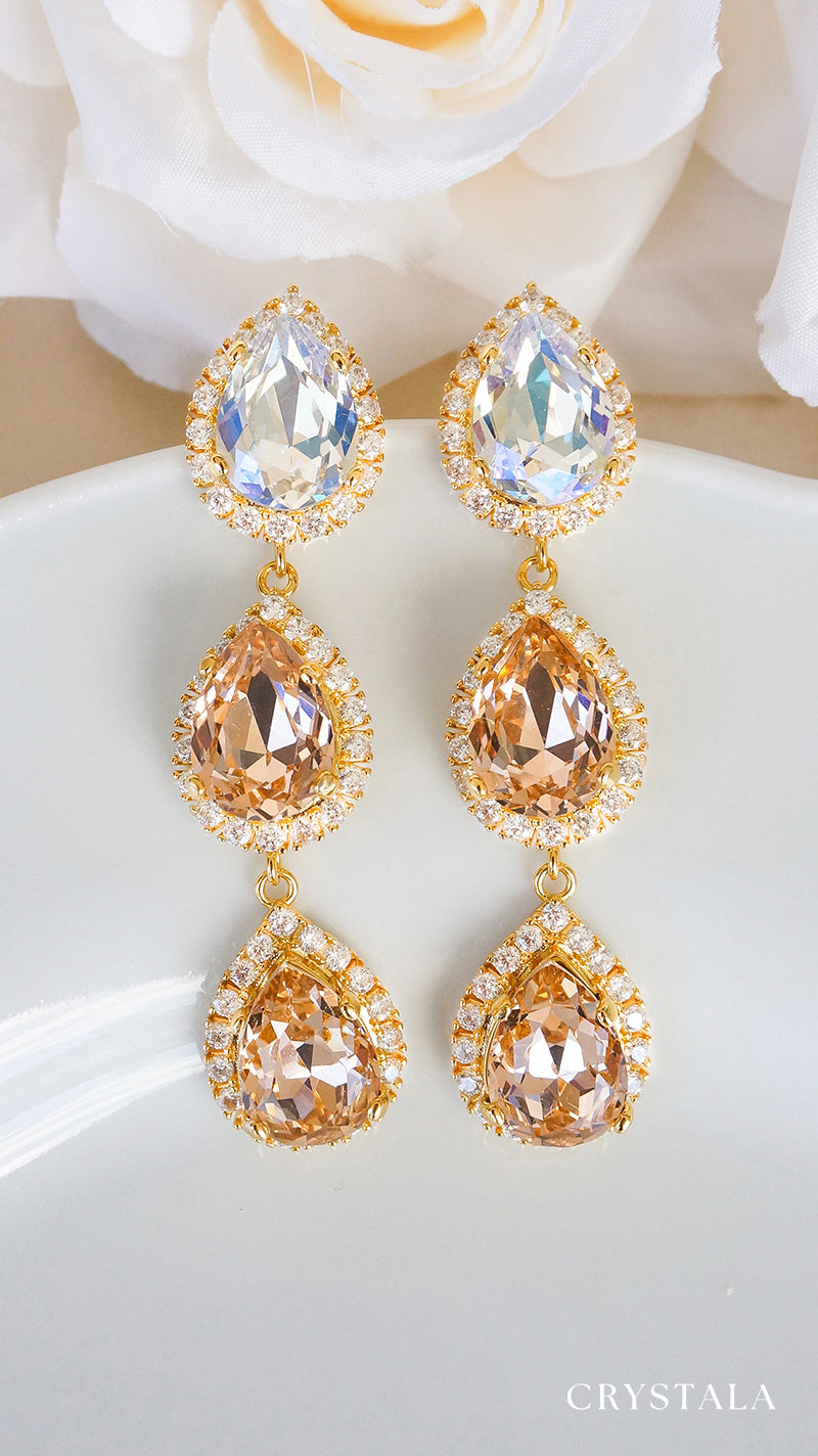 18k Gold Viviana Earrings