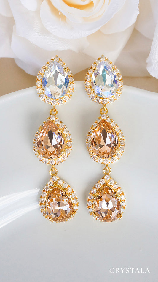 18k Gold Viviana Earrings