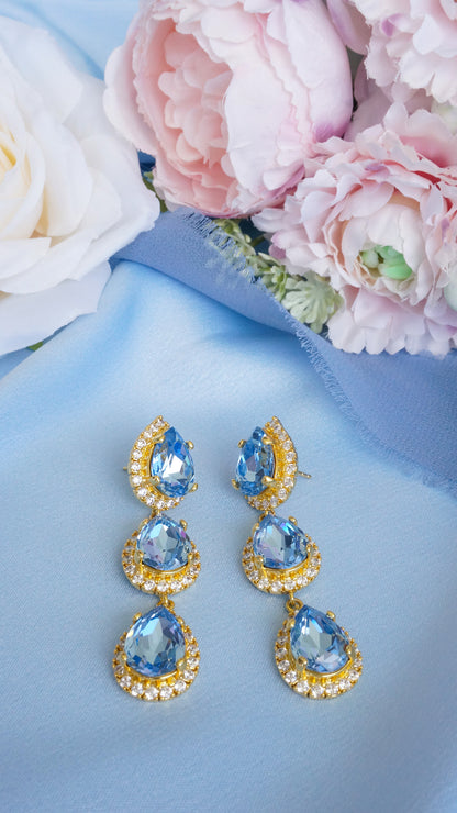 18k Gold Diana Earrings