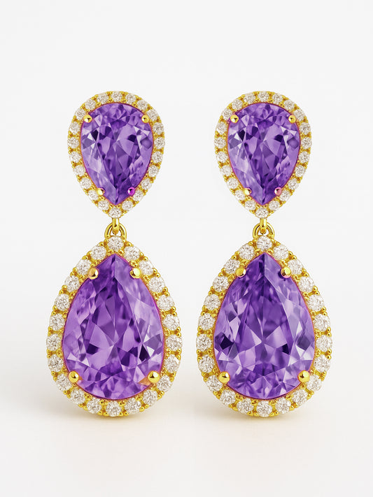 18k Gold Aveline Earrings