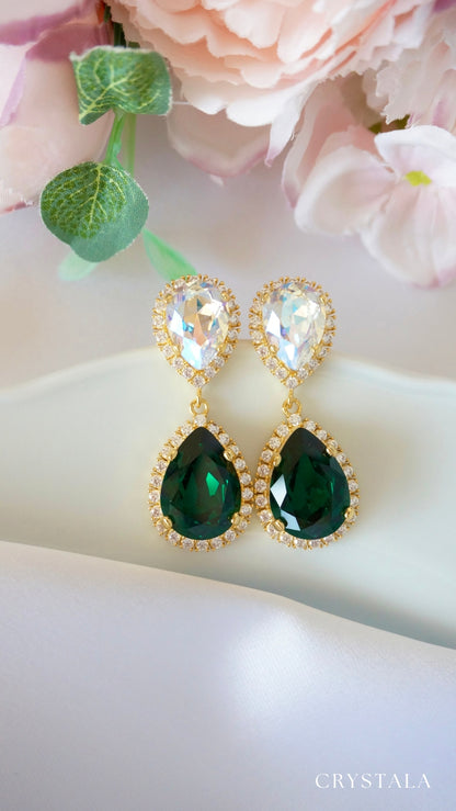 18k Gold Empress Earrings