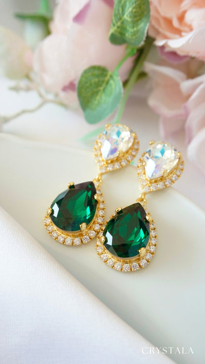 18k Gold Empress Earrings