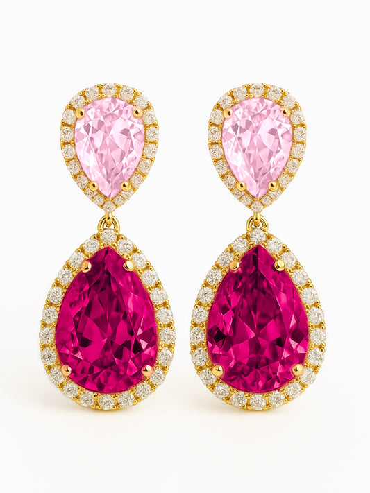 18k Gold Amelia Earrings