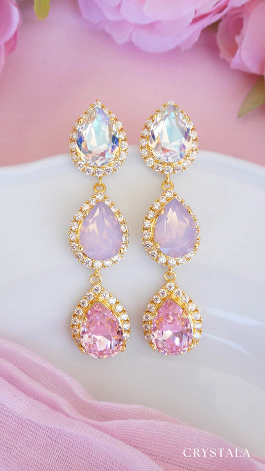 18k Gold Angelina Earrings