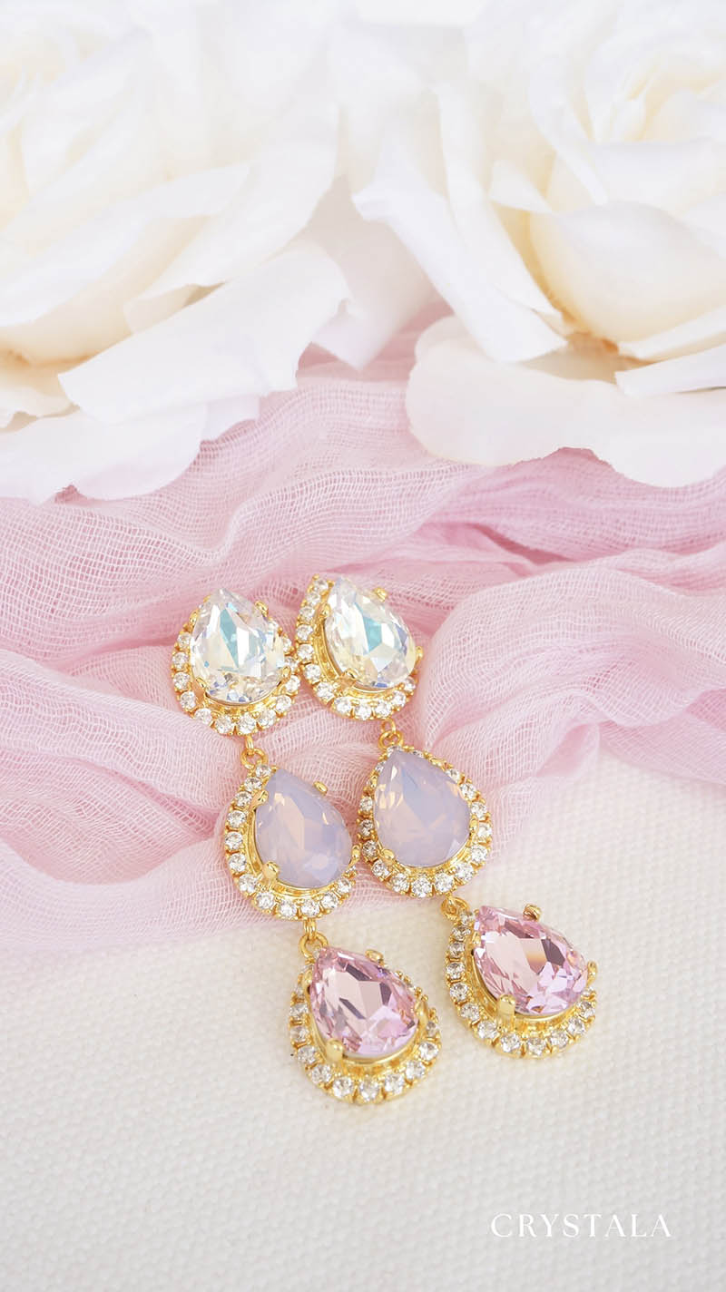 18k Gold Angelina Earrings