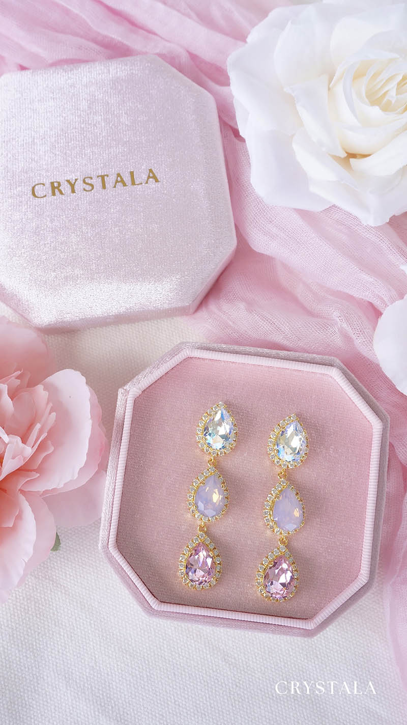18k Gold Angelina Earrings