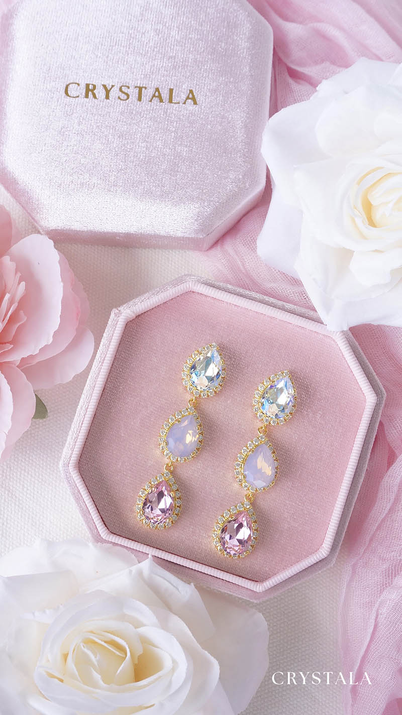 18k Gold Angelina Earrings